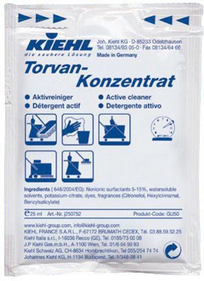 TORVAN CONCENTRATE 25ml Kiehl- Detergent profesional concentrat activ pentru domeniul alimentar Kiehl imagine 2022 depozituldepapetarie.ro